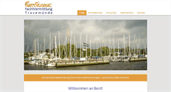 Desktop Screenshot of hurricane-yachtvermittlung.com